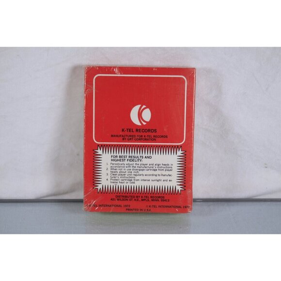 SEALED Vintage 8-track tape Dragnet Golden Radio Favorites 1949, K-Tel Records - Picture 5 of 5